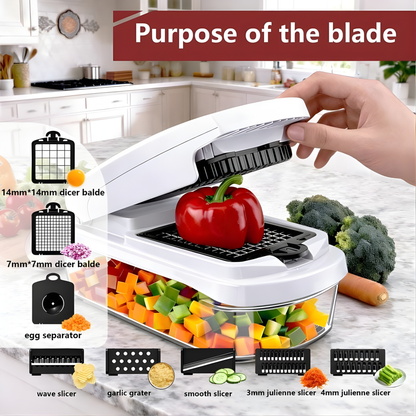 SliceMaster™ 15-in-1 Vegetable Chopper