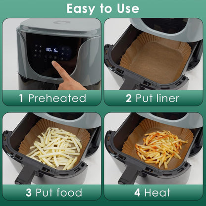 Air Fryer Liners™ – 100 PCS